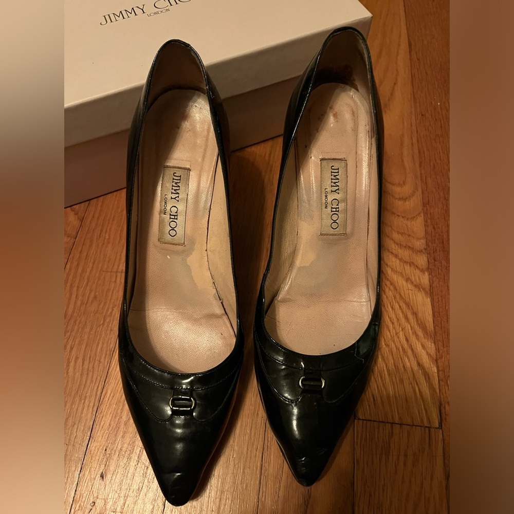 Jimmy Choo Patent Leather Pumps
